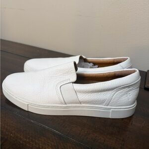 Frye White Leather Men's Loafers